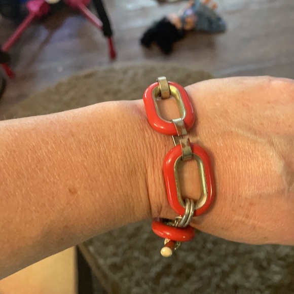 Vintage MATCHING SET Talbots chain link necklace AND BRACELET - Picture 7 of 7